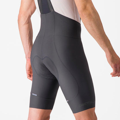 CASTELLI ESPRESSO BIBSHORT DARK GRAY