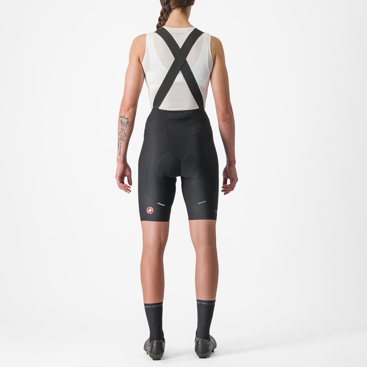 CASTELLI ESPRESSO WOMENS DT BIBSHORT BLACK