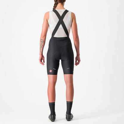 CASTELLI ESPRESSO WOMENS DT BIBSHORT BLACK