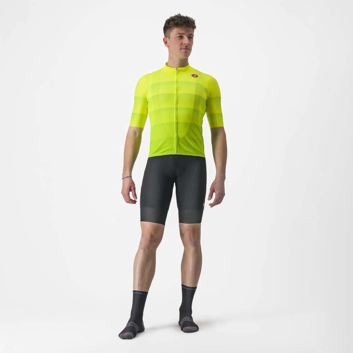 CASTELLI LIVELLI JERSEY YELLOW FLUO