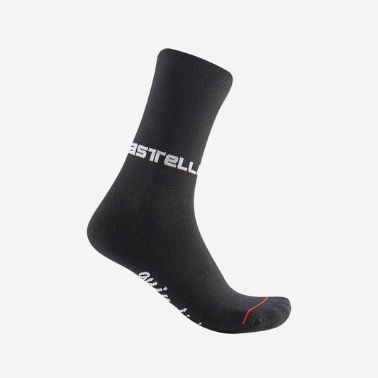 WOMENS CASTELLI QUINDICI SOFT MERINO SOCK BLACK