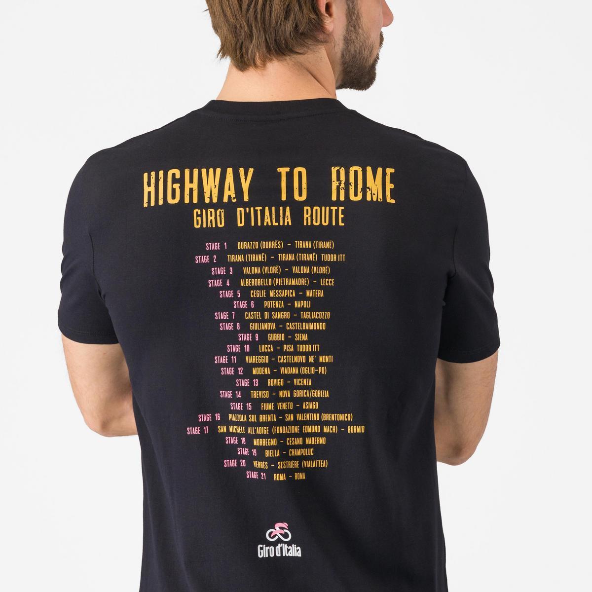 CASTELLI T-SHIRT HIGHWAY TO ROME