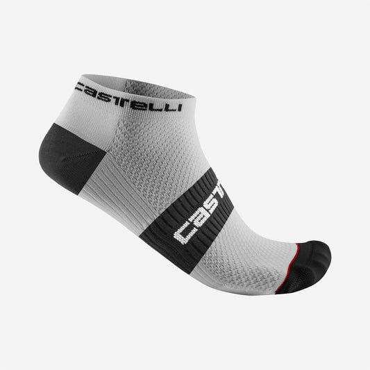 CASTELLI LOWBOY 2 SOCK WHITE BLACK