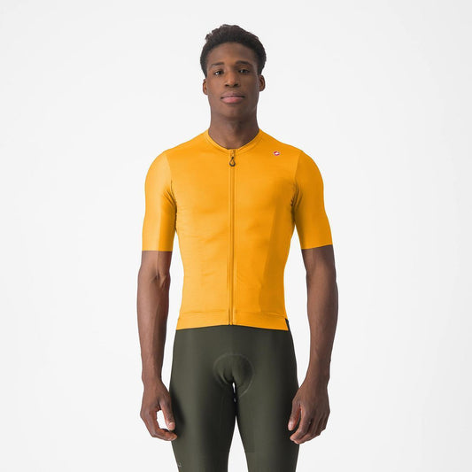 CASTELLI ESPRESSO JERSEY VIVID ORANGE/DARK GRAY
