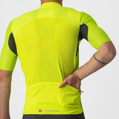 CASTELLI ENDURANCE ELITE JERSEY ELECTRIC LIME