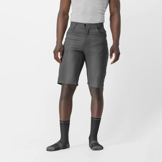 CASTELLI UNLIMITED BAGGY SHORT DARK GRAY/BLACK