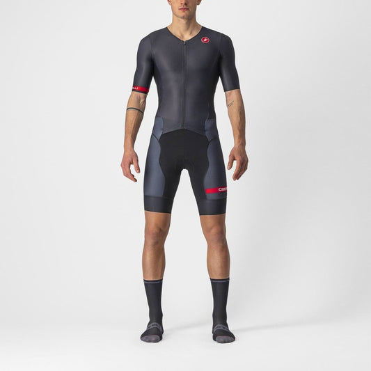 CASTELLI FREE SANREMO 2 SUIT SHORT SLEEVE BLACK