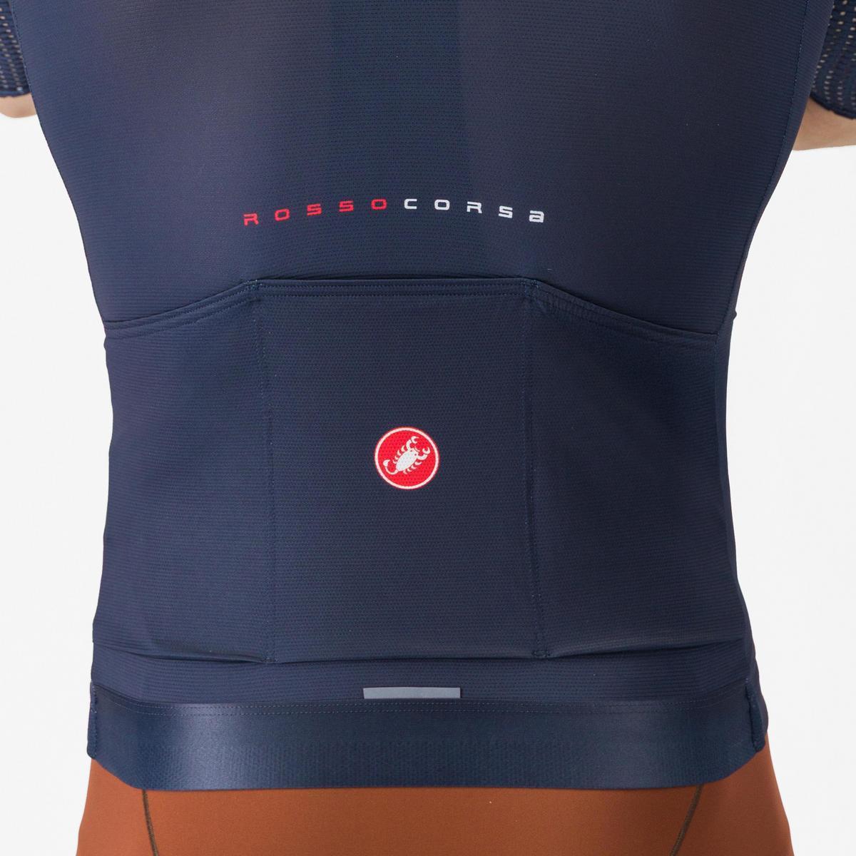 CASTELLI AERO RACE 8S JERSEY BELGIAN BLUE