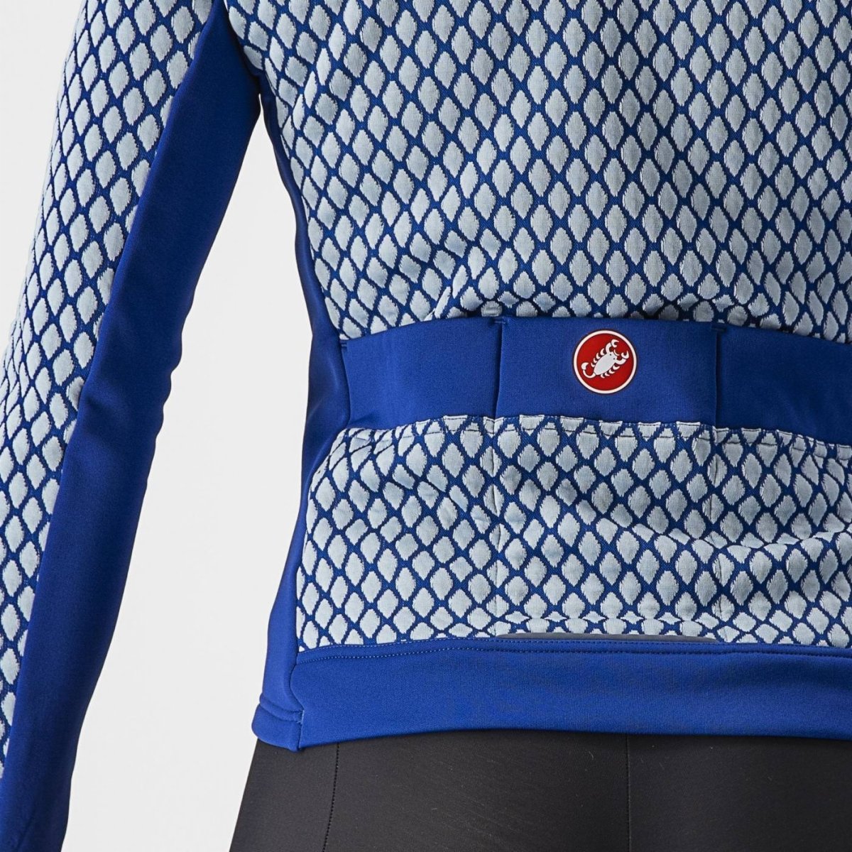 CASTELLI SFIDA 2 JERSEY FZ SODALITE BLUE/STERLING BLUE