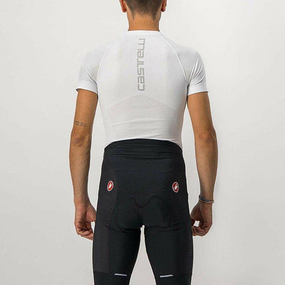 CASTELLI CORE SEAMLESS BASE LAYER SS WHITE