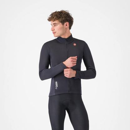 CASTELLI ENTRATA 2 JACKET LIGHT BLACK/DARK GRAY