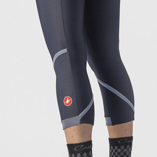 CASTELLI VELOCISSIMA THERMAL TIGHT SAVILE BLUE/SILVER-SILVER REFLEX