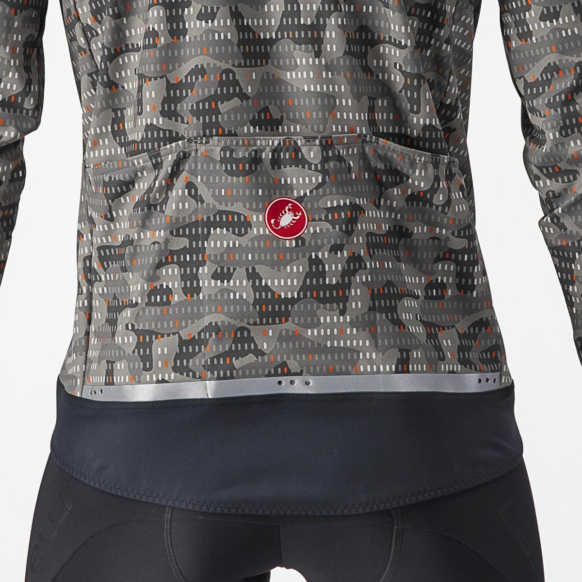 CASTELLI UNLIMITED PERFETTO RoS 2 JACKET NICKEL GRAY/DARK GRAY