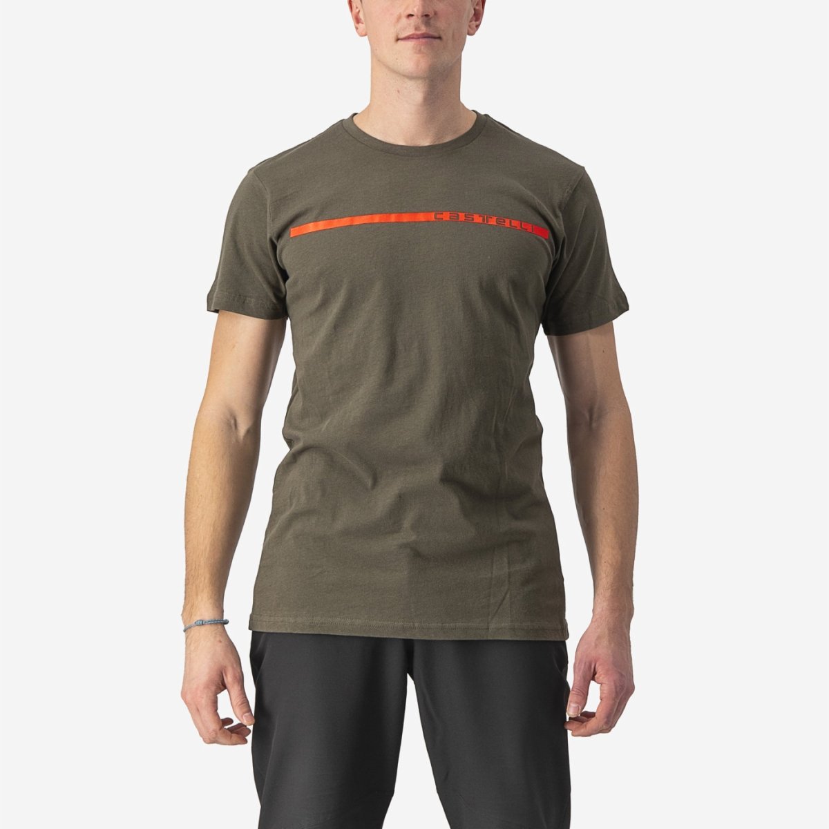 CASTELLI VENTAGLIO TEE DARK KHAKI