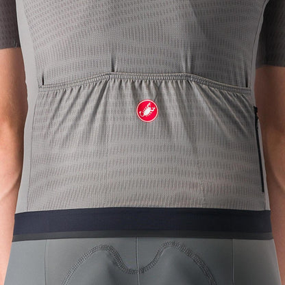 CASTELLI UNLIMITED ENDURANCE JERSEY GUNMETAL GRAY/CLAY