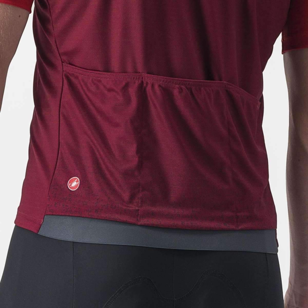 CASTELLI UNLIMITED ENTRATA JERSEY DARK RED/BORDEAUX