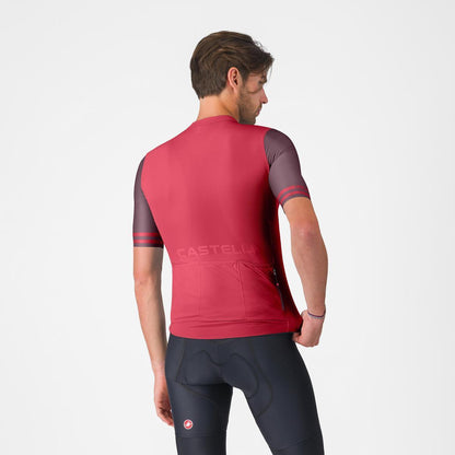 CASTELLI PROLOGO LITE 2 JERSEY RICH RED/BORDEAUX