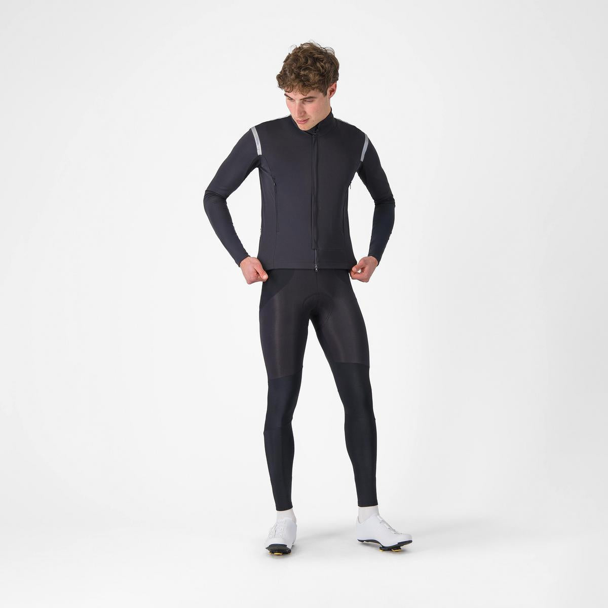 CASTELLI PERFETTO RoS 3 JACKET LIGHT BLACK/SILVER REFLEX