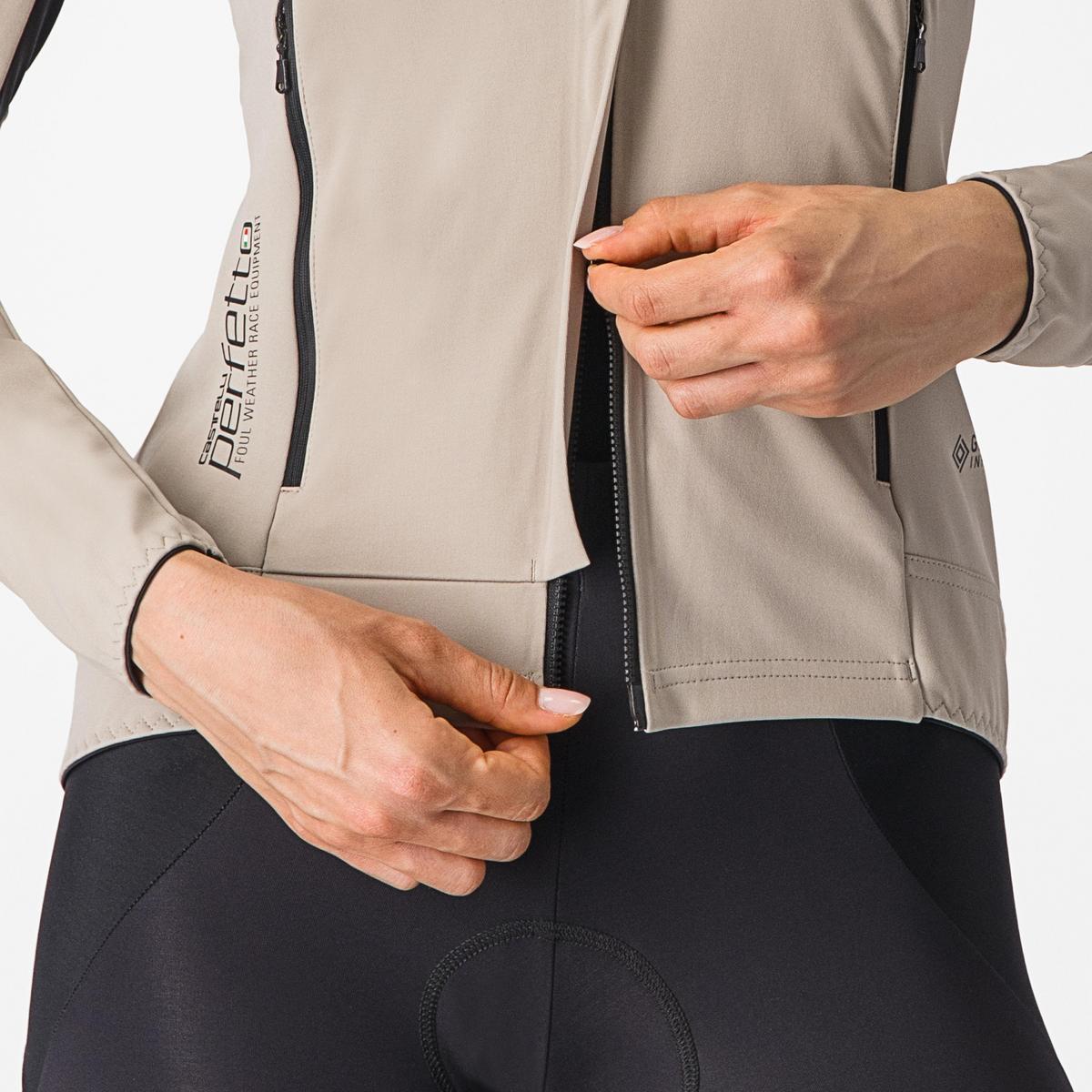 CASTELLI PERFETTO RoS 2 WOMENS JACKET CLAY/BLACK REFLEX