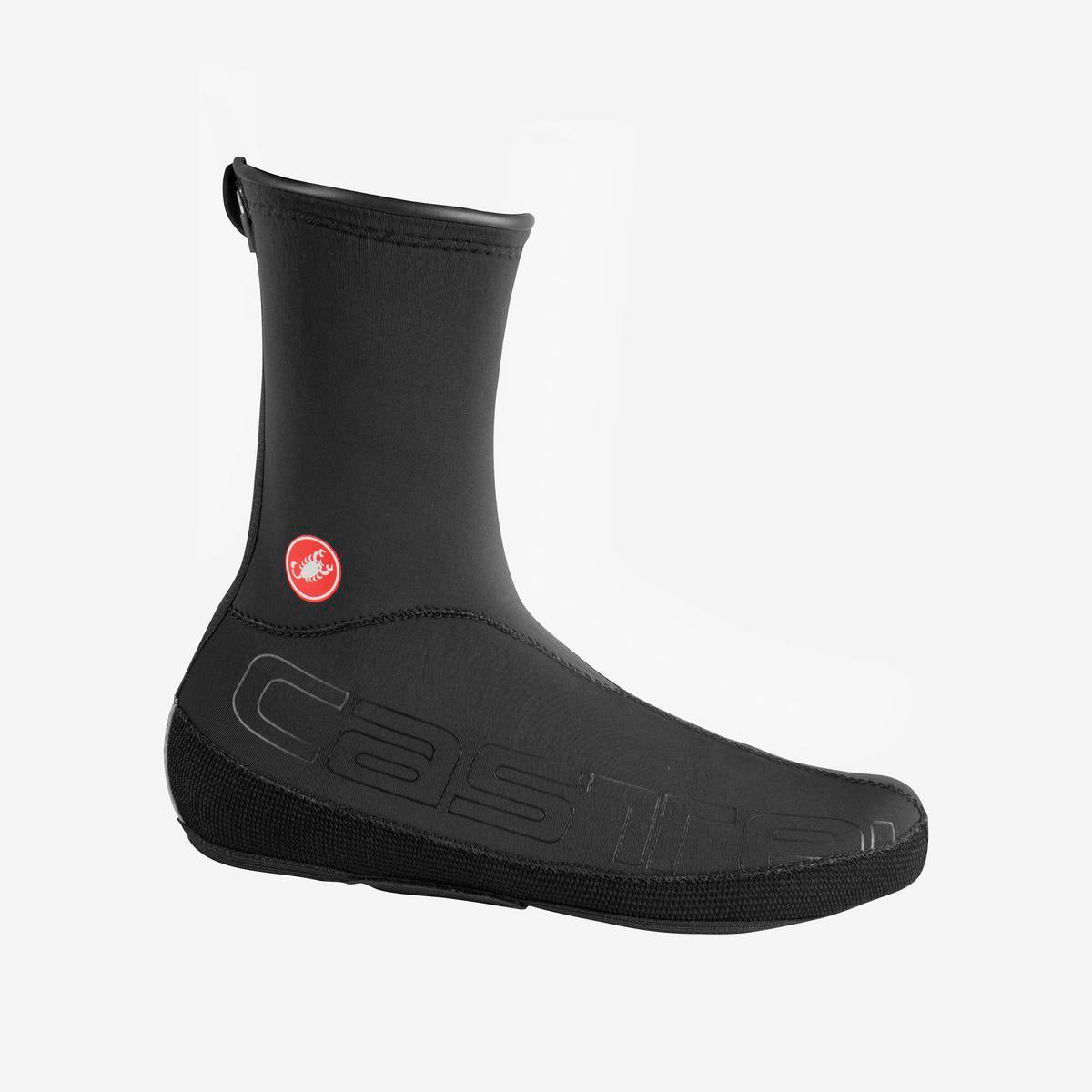 CASTELLI DILUVIO UL SHOECOVER BLACK/BLACK