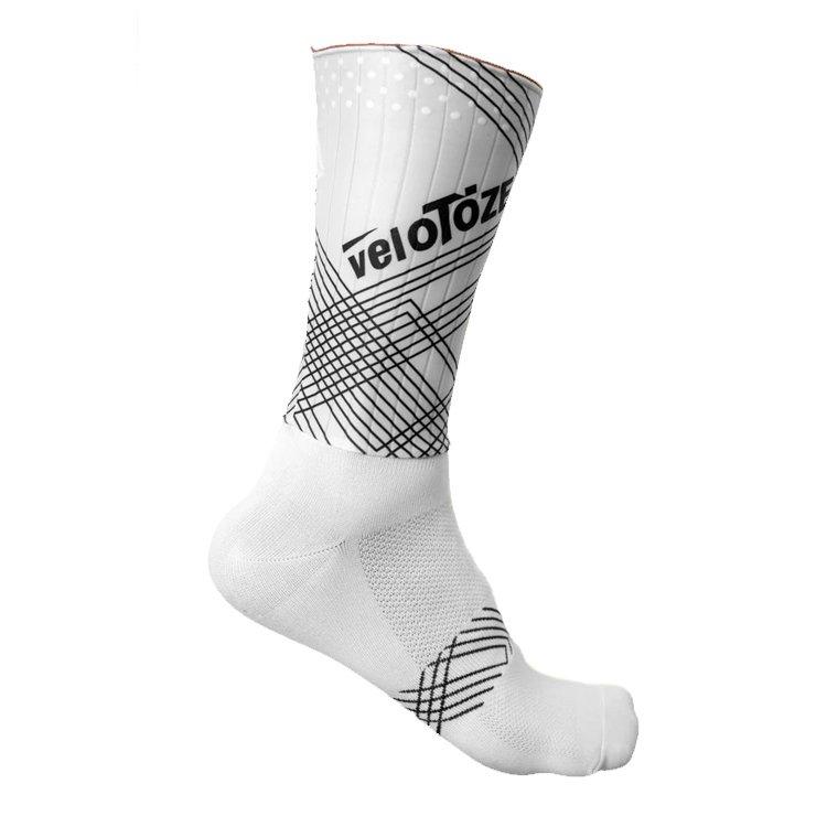 VELOTOZE AERO SOCK - WHITE