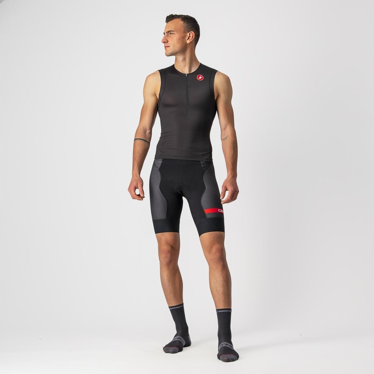 CASTELLI FREE TRI 2 SLEEVELESS TOP BLACK