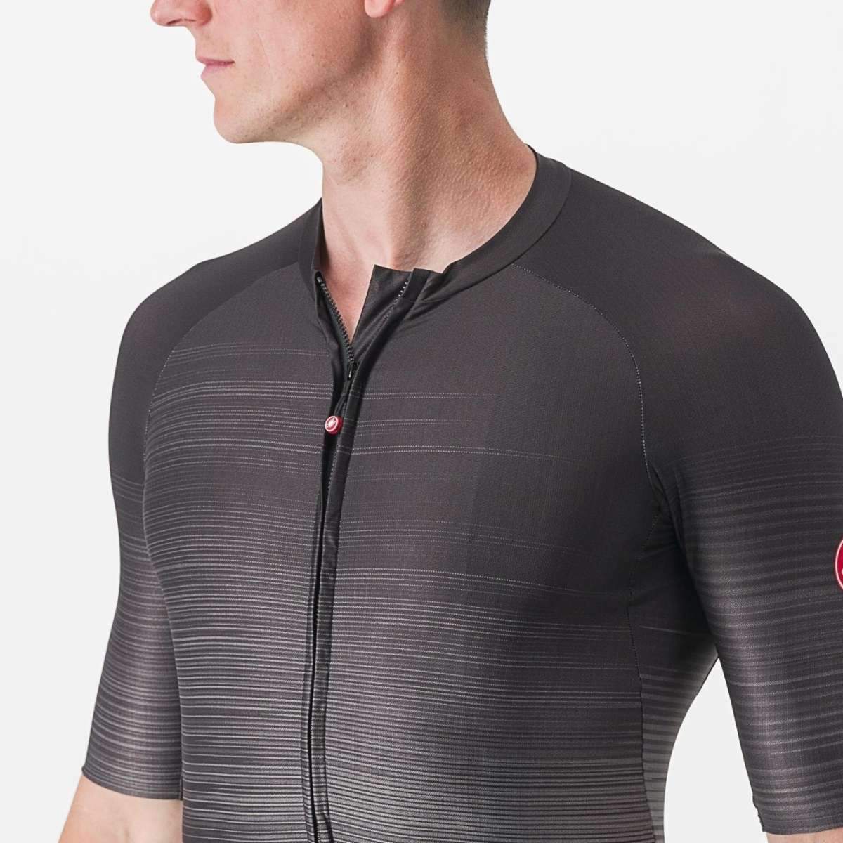 CASTELLI AERO RACE 6.0 JERSEY LIGHT BLACK