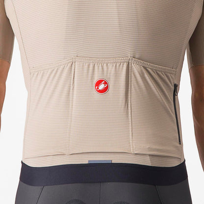 CASTELLI ESPRESSO JERSEY CLAY/BLACK