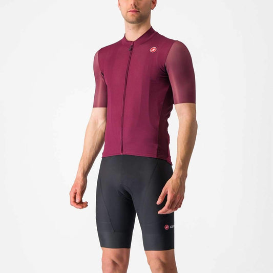 CASTELLI ENDURANCE ELITE JERSEY BORDEAUX