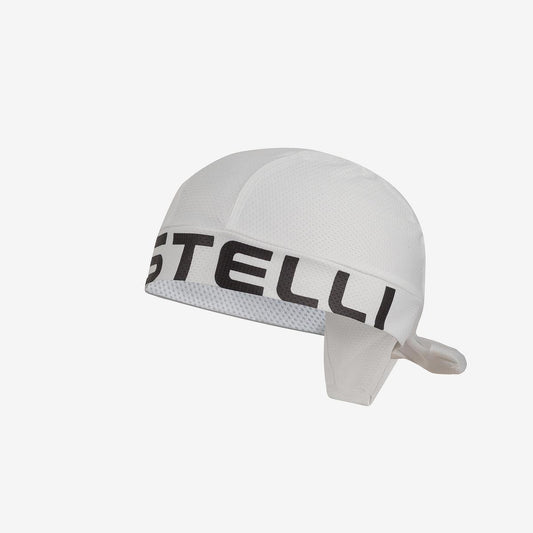 CASTELLI CASTELLI BANDANA WHITE/BLACK