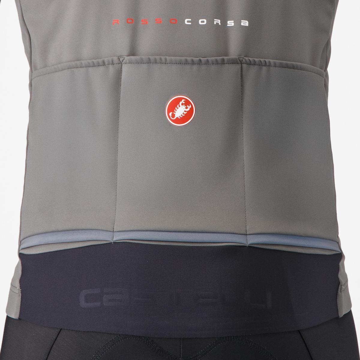 CASTELLI PERFETTO AIR JACKET GUNMETAL GRAY