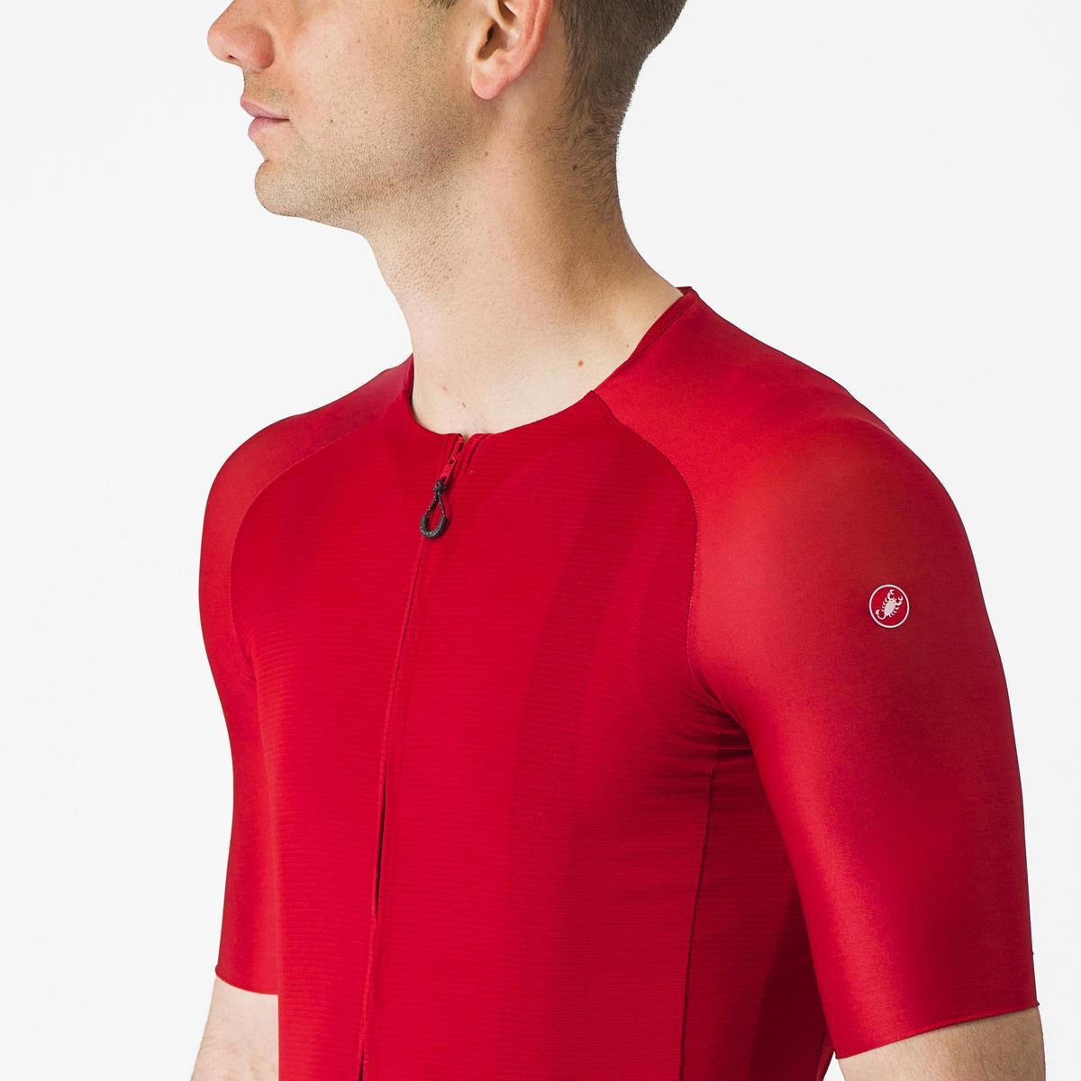 CASTELLI AERO RACE 7.0 JERSEY RICH RED