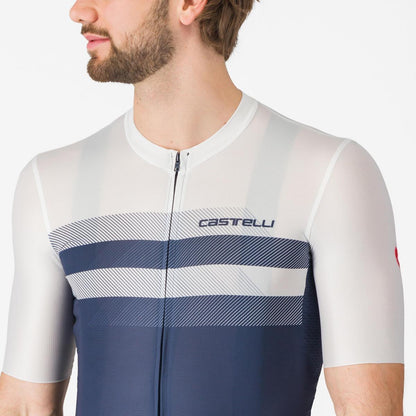 CASTELLI SIMBOLO JERSEY BELGIAN BLUE/WHITE