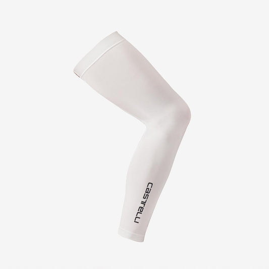 CASTELLI UPF 50 + LIGHT LEG 2 SLEEVES WHITE
