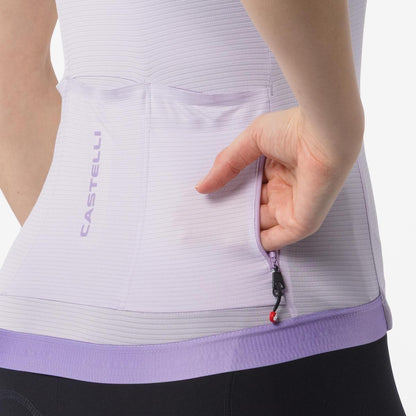 CASTELLI ESPRESSO 2 WOMENS JERSEY PURPLE MIST