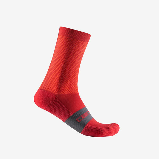 CASTELLI ESPRESSO 15 SOCK RICH RED