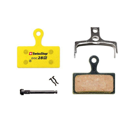 SWISSSTOP BRAKE PAD DISC 28 RS SHIMANO TWO PISTON XTR, XT, SLX