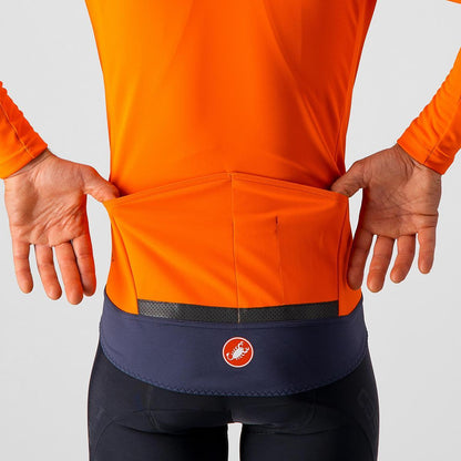 CASTELLI PERFETTO ROS LONG SLEEVE BRILLIANT ORANGE