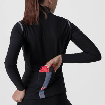 CASTELLI EMERGENCY 2 WOMENS RAIN JACKET BRILLIANT PINK