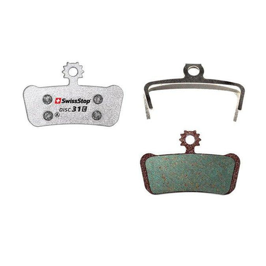 SWISSSTOP BRAKE PAD DISC 31 E AVID XO TRAIL, ELIXIR TRAIL | SRAM G2, GUIDE SERIES
