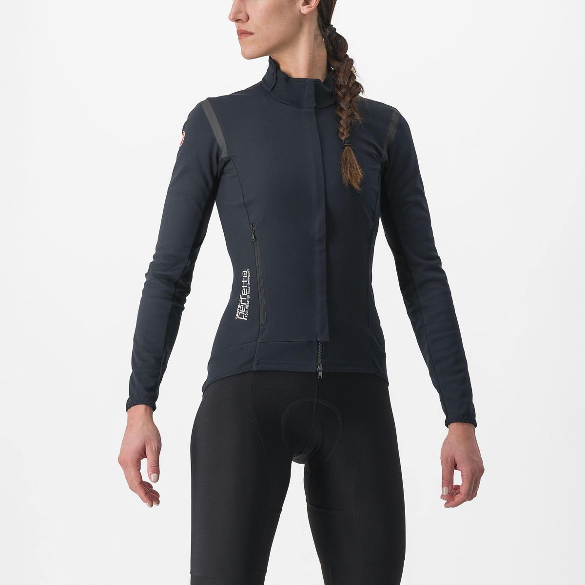 CASTELLI PERFETTO RoS 2 W JACKET LIGHT BLACK/BLACK