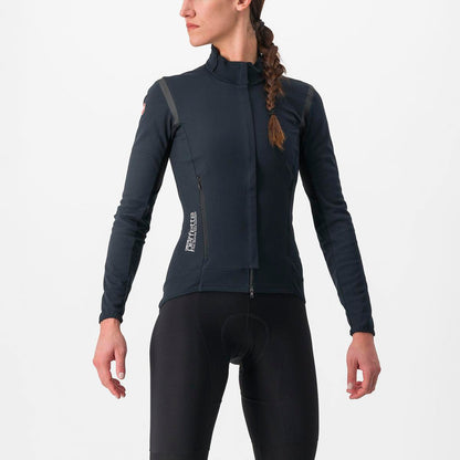 CASTELLI PERFETTO RoS 2 WOMENS JACKET LIGHT BLACK/BLACK