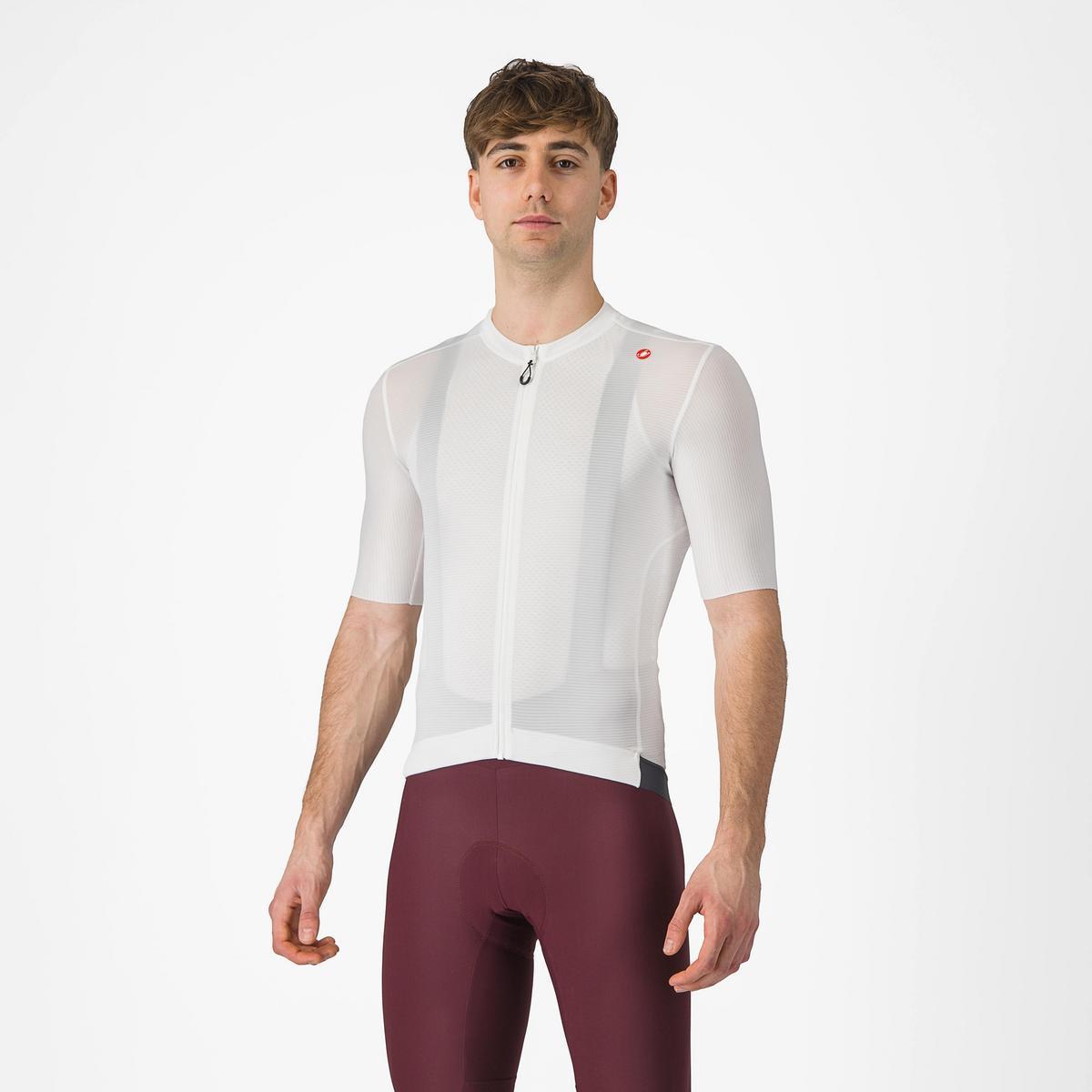 CASTELLI ESPRESSO JERSEY IVORY/DARK GRAY