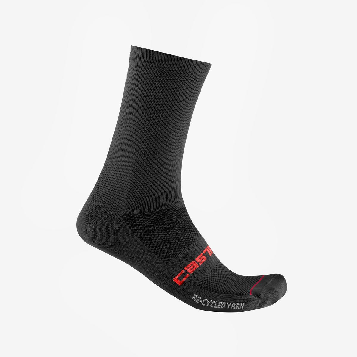 CASTELLI RE-CYCLE THERMAL 18 SOCK BLACK