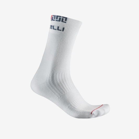 CASTELLI BANDITO MERINO 18 SOCK WHITE