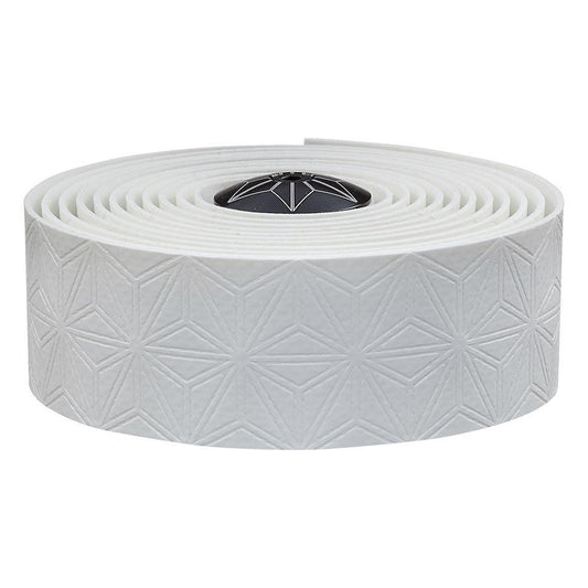 Supacaz Bar Tape Sil Gel Wht w /Blk Plug