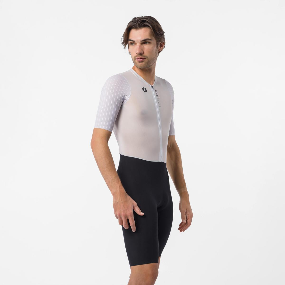 CASTELLI PR 3 SPEED SUIT WHITE/BLACK
