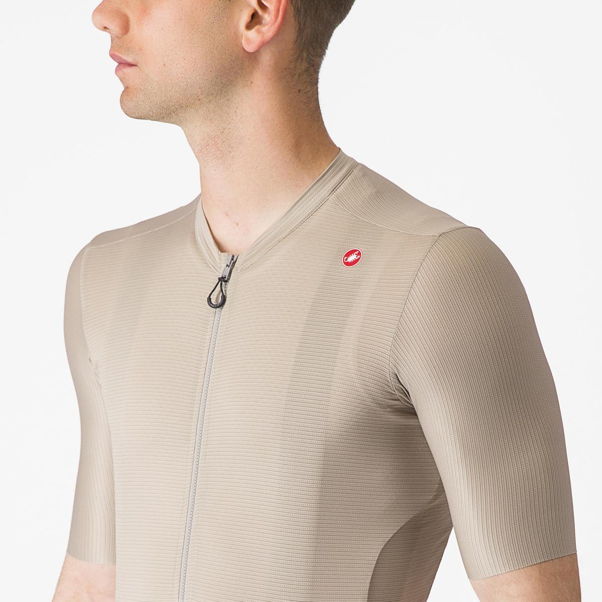 CASTELLI ESPRESSO JERSEY CLAY/BLACK