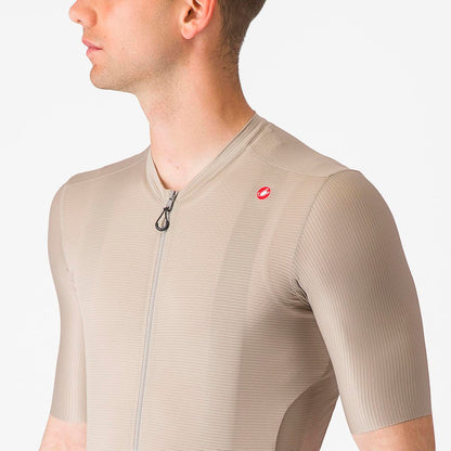 CASTELLI ESPRESSO JERSEY CLAY/BLACK