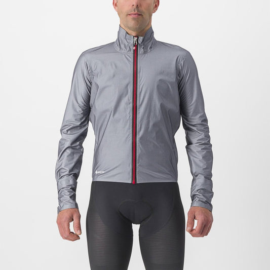 CASTELLI TEMPESTA LITE JACKET SILVER